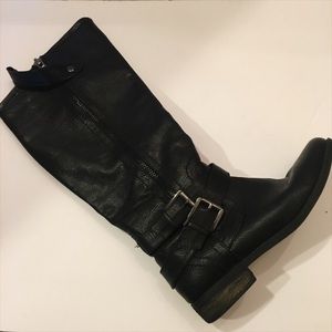 Black  Moto Boots